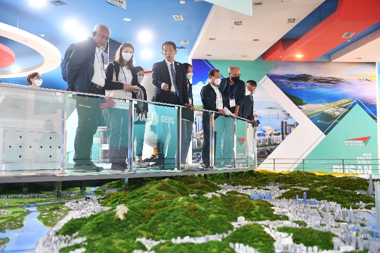 20220927 유네스코 세계지질공원 현장평가단 부산시 방문(부산시청) 01